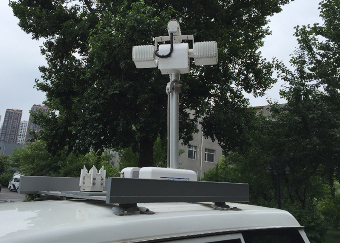 корабль 3.5M установил мобильную аварийную башню СИД светлую для пожарной машины