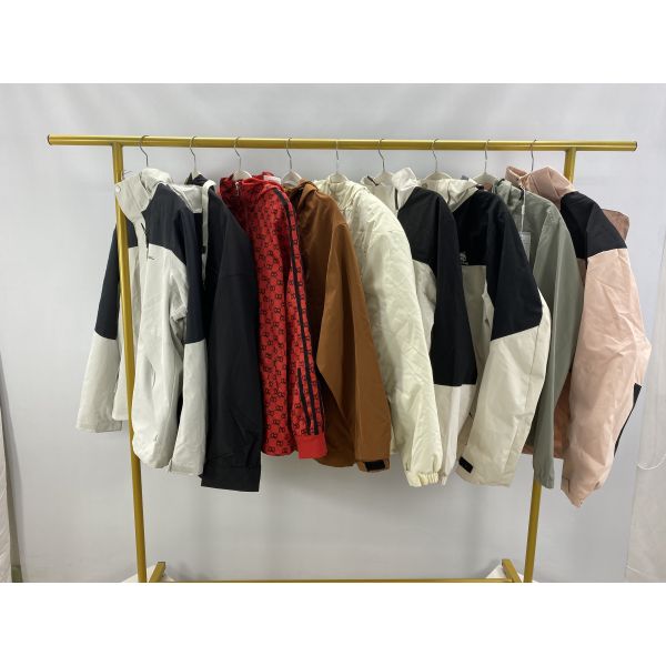 Unisex Second Hand Chine Jacket Mixed Loose Fashionable Slim Second Hand Clothing