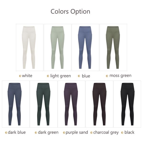 High Waist Push Up Womens Yoga Pants Workout Fitness Pocket Sports Tights Active