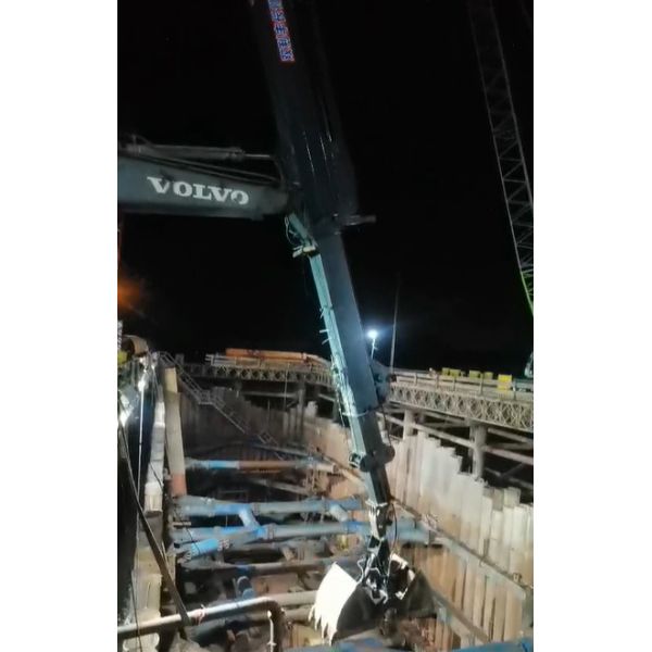 El brazo telescópico de Volvo para los contratistas