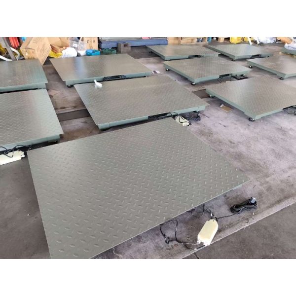 3T-5T Rated Load Mild Steel Floor Scale 0.9x1.5m For Industrial Applications