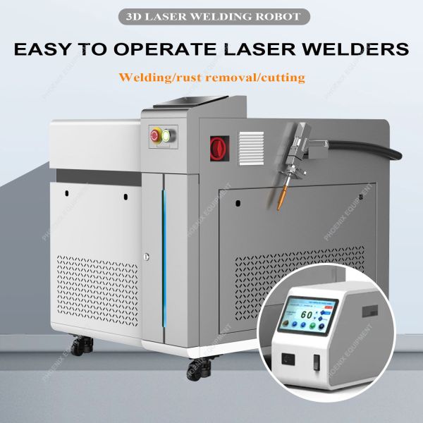 MAX PM-WD 1500 3 in 1 Vertical Handheld Fiber Laser Welding Cleaning Cutting Machine Metal Laser Welder