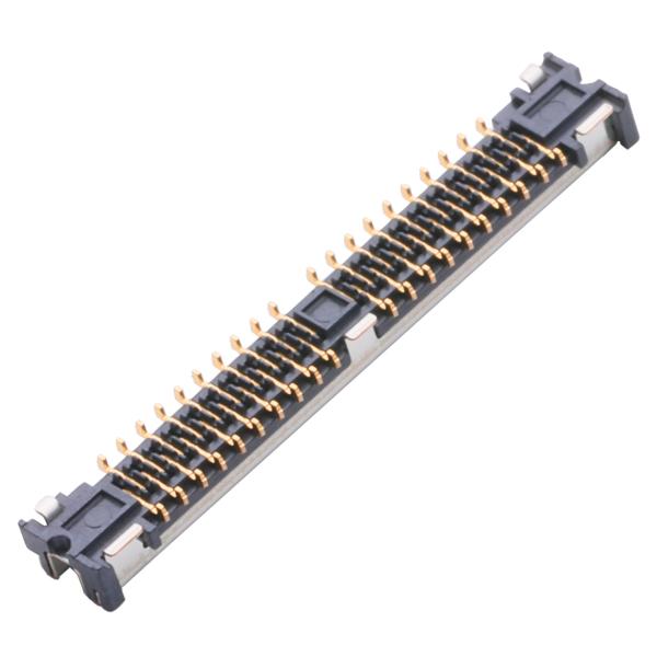 HIROSE DF56-40p-0.3SD LVDE EDP Micro Coaxial Cable Assembly Connector Housing Black