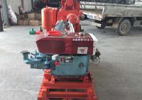 Máquina de perfuração da água de Gk 200m da exploração da perfuração com o motor diesel para Rocky Layer
