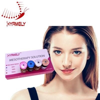5ml Non Cross Linked Hyaluronic Acid Mesotherapy Serum Unisex Pack of 5vials in One Box