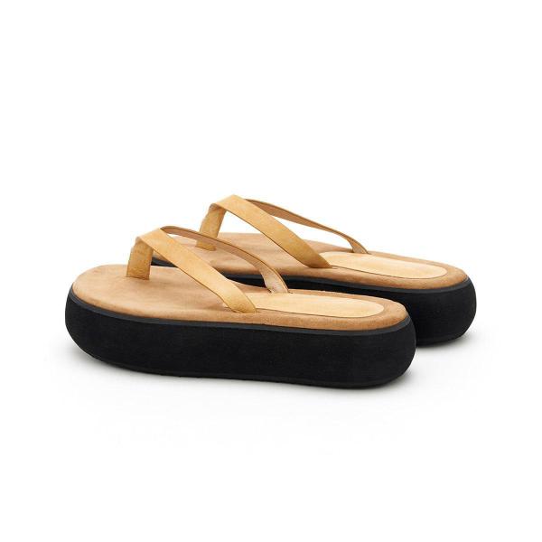 Customized BSCI Womens Thick Sole Slippers EVA Shoes With Rubber Bottoms