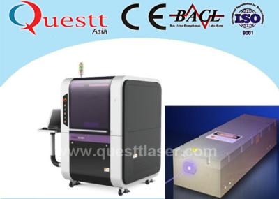 Cortador 300W para produtos precisos, máquina de corte de vidro 500x500mm do laser do CNC do CNC