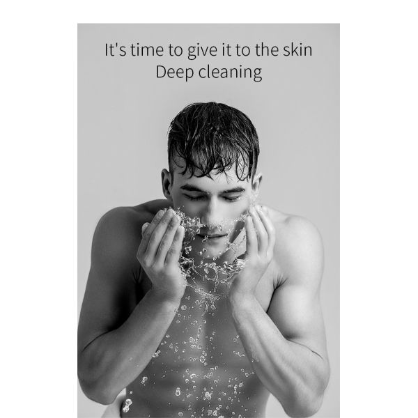 Deep Pore Charcoal Foaming Facial Cleanser For Dirt And Makeup Removal