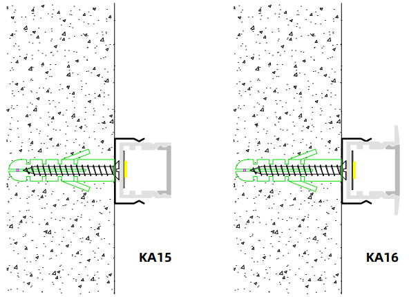 шкаф приведенный стены 22mmW профиля прокладки алюминиевый 13mmH для утопленного алюминиевого профиля приведенного