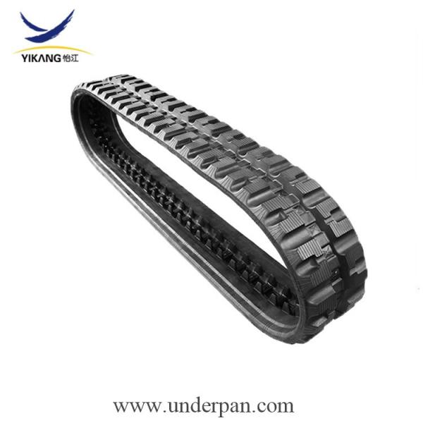 450x81x76W rubber track for excavator drilling rig crane undercarriage parts