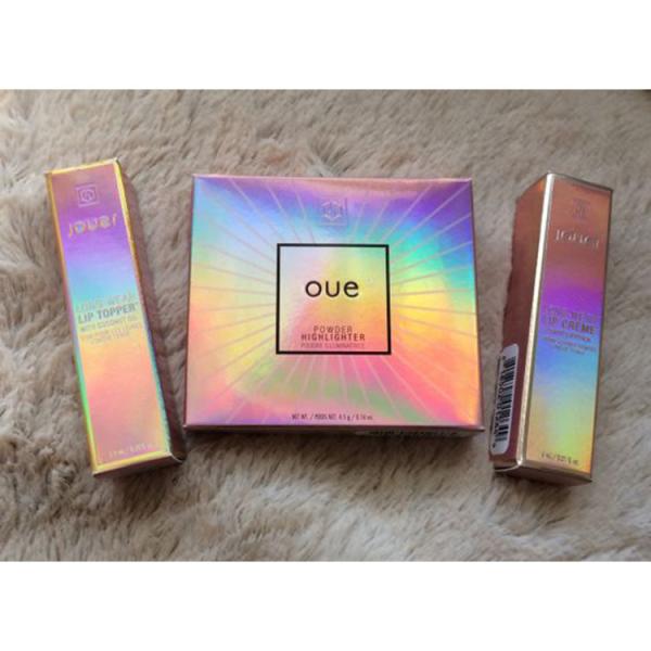 Custom Clothes Grey Purple Red Pink Blue Holographic Packaging Mailerbox Mailer Mailing Box Shipping Corrugated Paper Bo