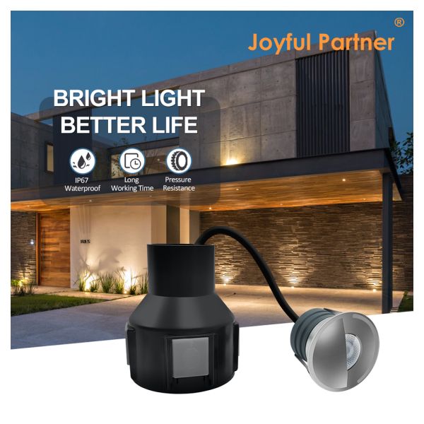 Угол луча 60 градусов 1*2W Led Pure Aluminum 6063 Наружный палубный свет