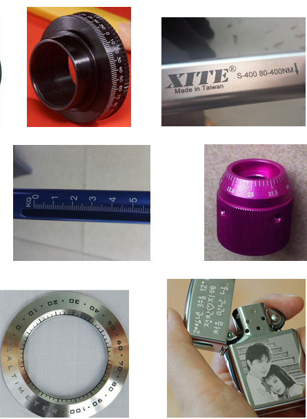 Mini Fiber Metal Laser Engraving Machine 1064 nm Wavelength For Brass Animal Ear Tag