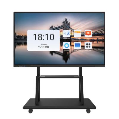Qtenboard 75 Inch Windows Smart Board Whiteboard for Classroom Software with Smat Pen