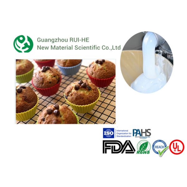 Прессованная силиконовая резина 6250-15 100% силиконов еды безопасных делая прессформы и подносы выпечки