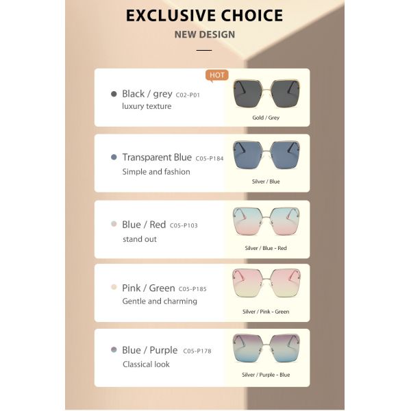 Объектив TAC солнечных очков рамки металла женщин полигональный управляя УЛЬТРАФИОЛЕТОВЫЙ преграждая