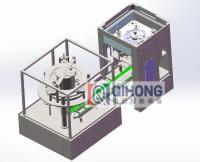 6-4 Molho espesso Completo Automático Grande Concha de Enchimento e Sewing Machine Set, 80cans/Min
