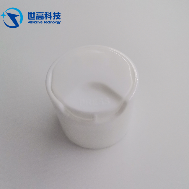 White Press Top 24/410 Plastic Bottle Caps For Pet Bottles