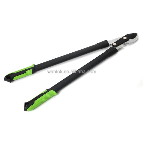 Anti-Slip Grip Garden Tools Pruning Shear Fixed Steel Handle and PowerGear Lopper Bypass