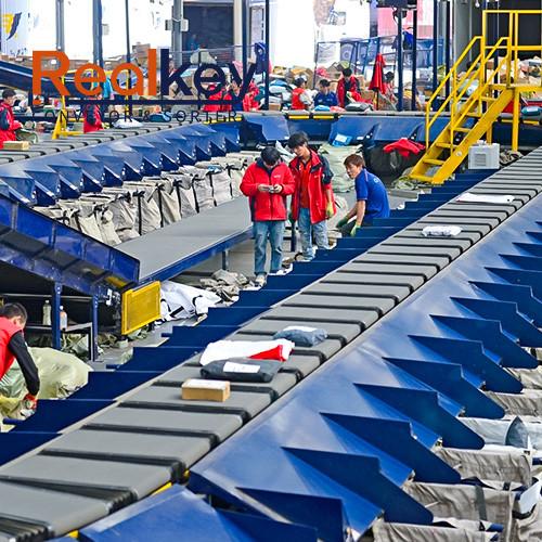 Circular Intelligent Warehouse Conveyor Belt Systems Automated Sorting Conveyor System