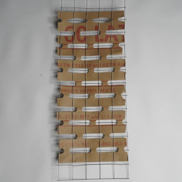 Rust Resistant paper backed lath for 3 Coat Stucco 28”X100”