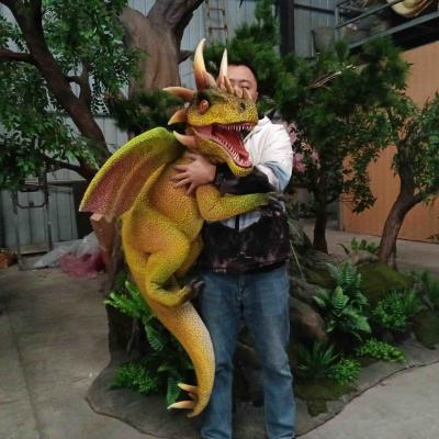 High-quality Jurassic Park Animatronic Realistic Baby Dragon Puppet