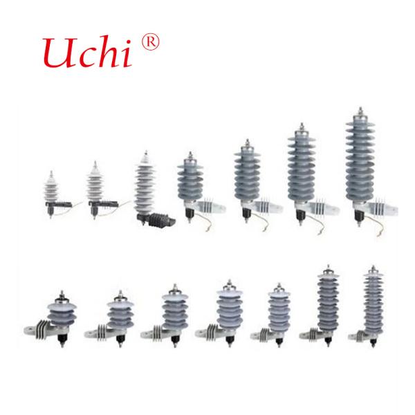 Distribution Type Metal Oxide Polymer Lightning 10kv Surge Arrester
