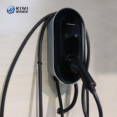 Grid Frequency 50Hz±10Hz Type 1/ Type2 7kw EV Charging Electric Vehicle Charger with LCD