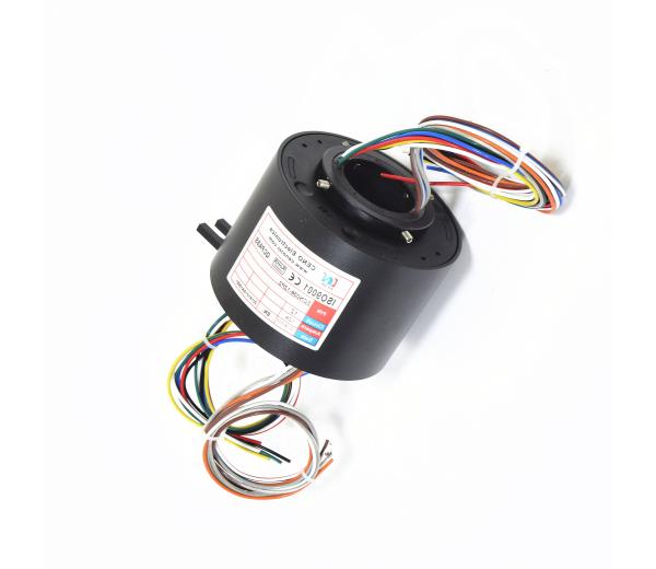 12 * 10A Current Through Hole Slip Ring 380 VAC With CE / UL / ROHS