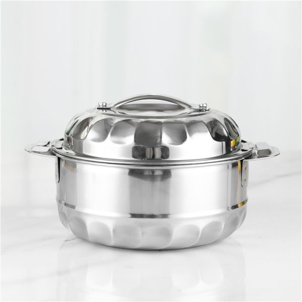 Wholesale 6pcs insulated stock pot set quality double wall cookware set with lid