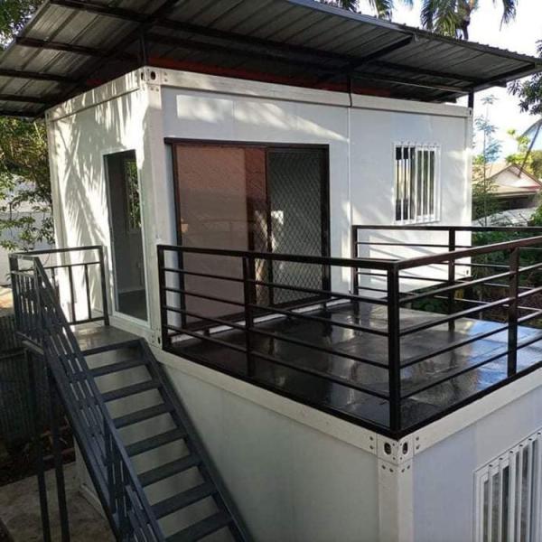 BOX SPACE Venda por atacado Casa Prefabricada barata Container Flat Pack 20 pés Container Flat Pack Casa para Resorts