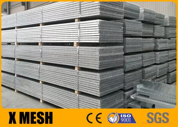 Galvanized Finish Serrated Steel Grating For Civil Engineering