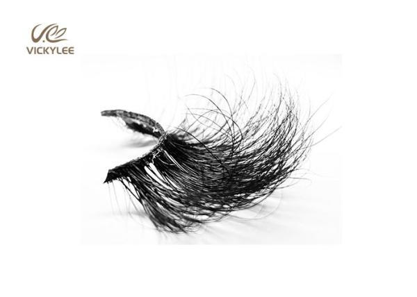 Soft Mink Hair Long Wispy 29MM 7D Volume Lashes