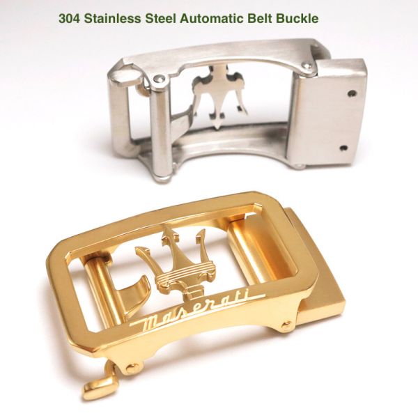 Пряжка пояса изготовленной на заказ нержавеющей стали цвета 3.5Cm золота дизайна Lucury моды автоматическая