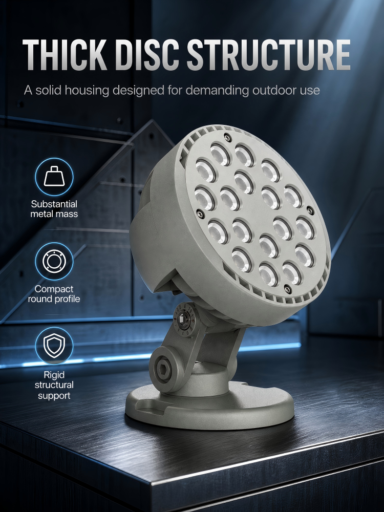 Ultra-high Energy Efficiency LED Flood Lights Rich Color Rendering Adjustable Beam Angle for Urban Main Roads Lighting