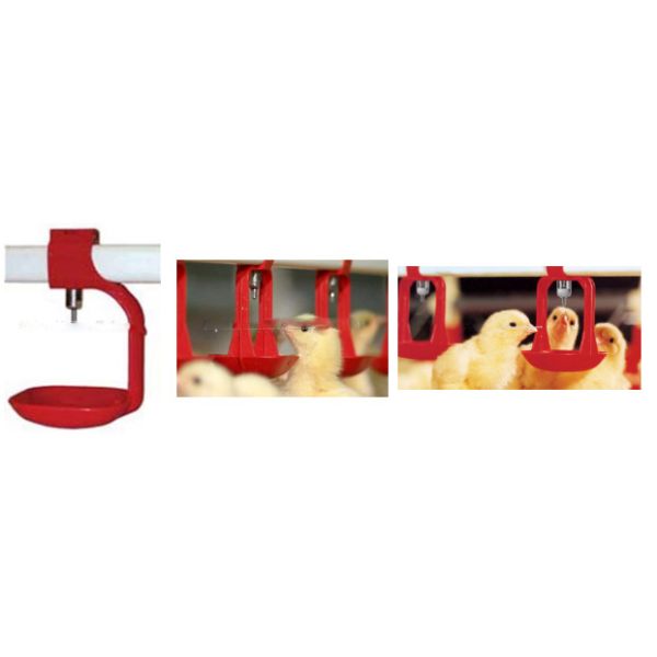 POM 304 Stainless Steel Nipple Drinker For Broiler Chicken