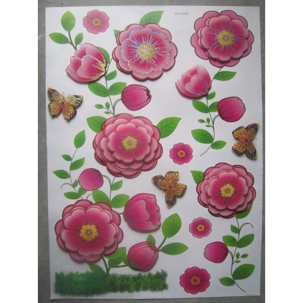 Removable 3200 50 * 70cm 3d  Wall Decoration Stickers OEM and ODM are Available