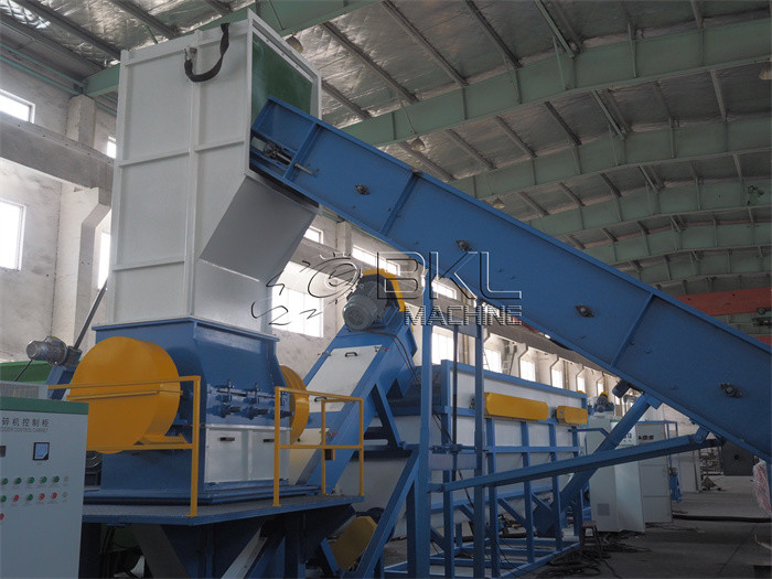 Линия любимец PE LLDPE PP пластиковая повторно используя моя 600kg h повторно используя линию