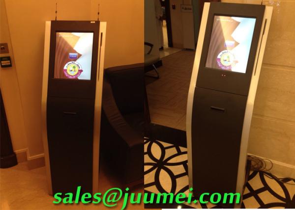 Touch Queue Management System Information Kiosk Systems/Single Button Queue Ticket Machine