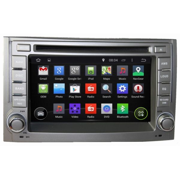 Ouchuangbo Auto DVD Stereo Multimedia Kit Hyundai H1 2011-2012 Android 4.4 GPS Navi Bluetooth Radio Player OCB-6224D