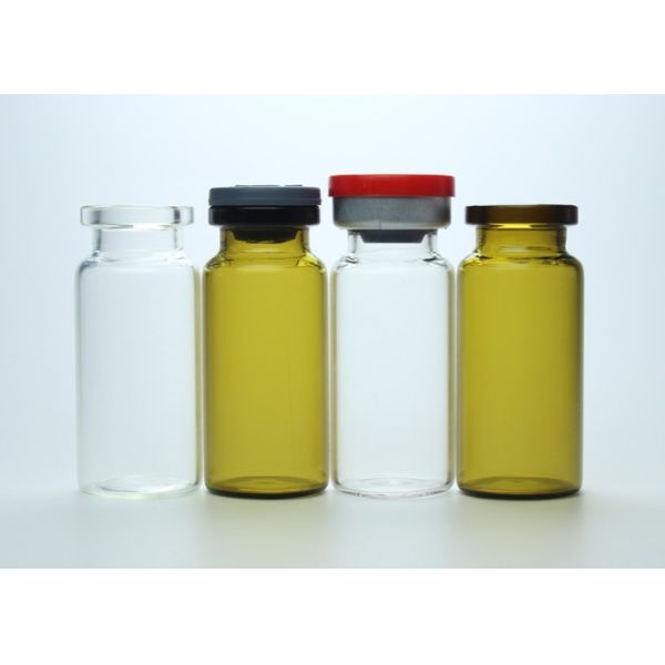 пробирка 10мл прозрачная или янтарная целебная используемая боросиликатного стекла трубки