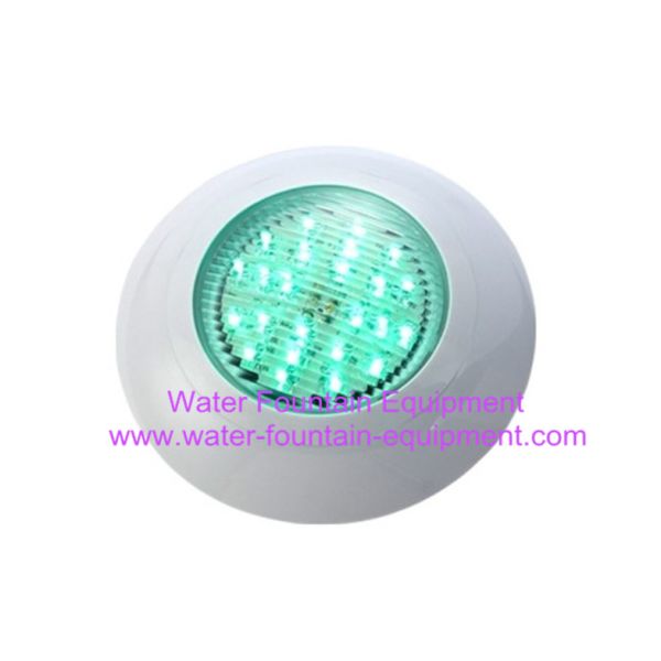 Plastic Inground Halogen LED Underwater Swimming Pool Lights Fixtures Niche RGB Cold White