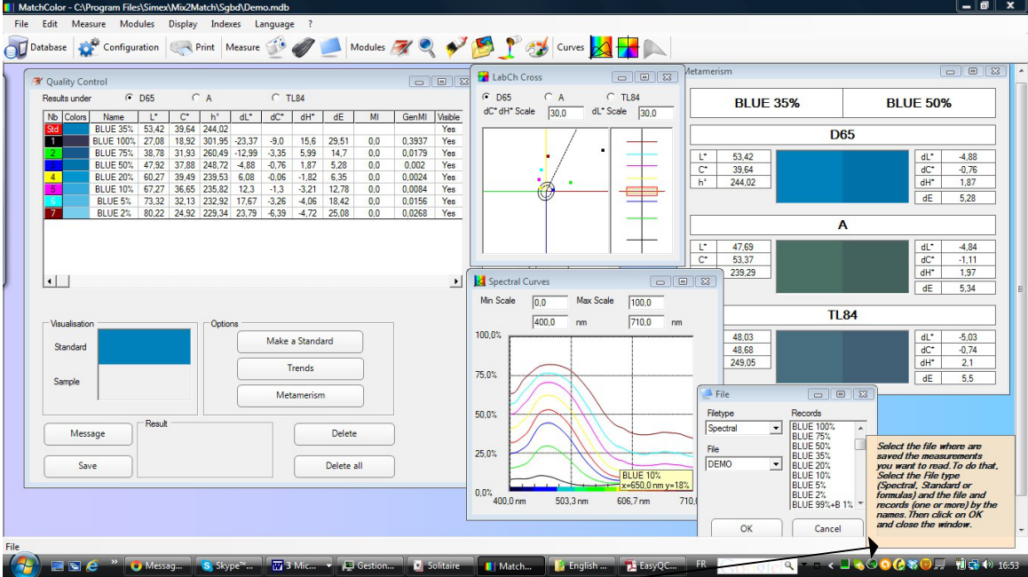 Professional 3nh Colour Matching Software 2 Correction Modes For Car Painting Industry