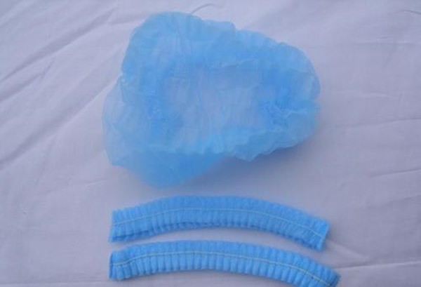15gsm 18" Disposable Bouffant Cap For Laboratory