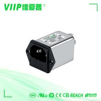 CE ROHS IEC 30mhz Low Pass Filter With Double Fuse C14 Male