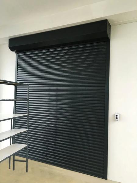 77mm Energy Saving Foam Filled Aluminum Roller Shutter Door with Polyurethane Foam Insulation
