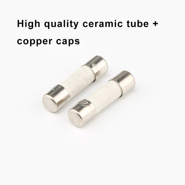 250VAC 250VDC 300VAC 300VDC 500VAC 500VDC 600VAC 700VAC 0.2A to 30A 5kA Fast Acting 5x20mm Ceramic Fuse