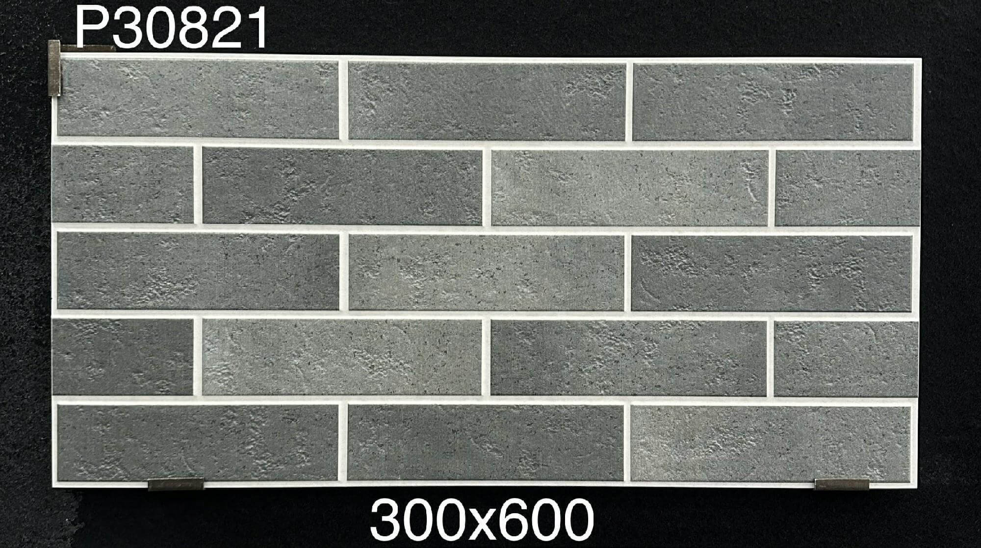 Stunning and Non-slip Red 300x600mm Ceramic Exterior Wall Tiles W.A 1~3% for Hotel and Villa