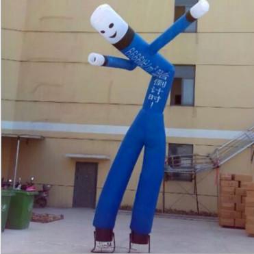 Factory production single leg dance star inflatable model, double dance star air model dancer, Christmas opening inflata