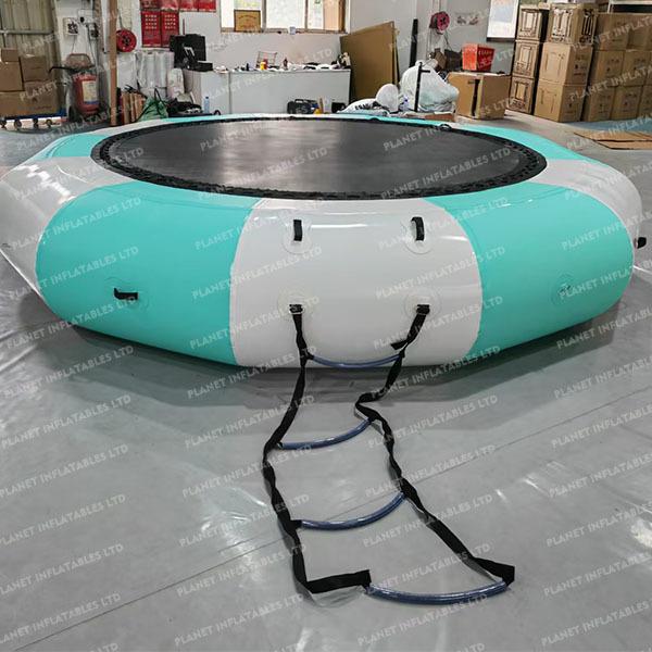 Fun Jump Water Park Trampoline Inflatable Floating Jumping Inflatable Water Trampoline for Amusement Park